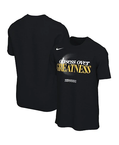Nike Men's and Women's Black Los Angeles Lakers 2026 Nba Playoffs Mantra T-Shirt