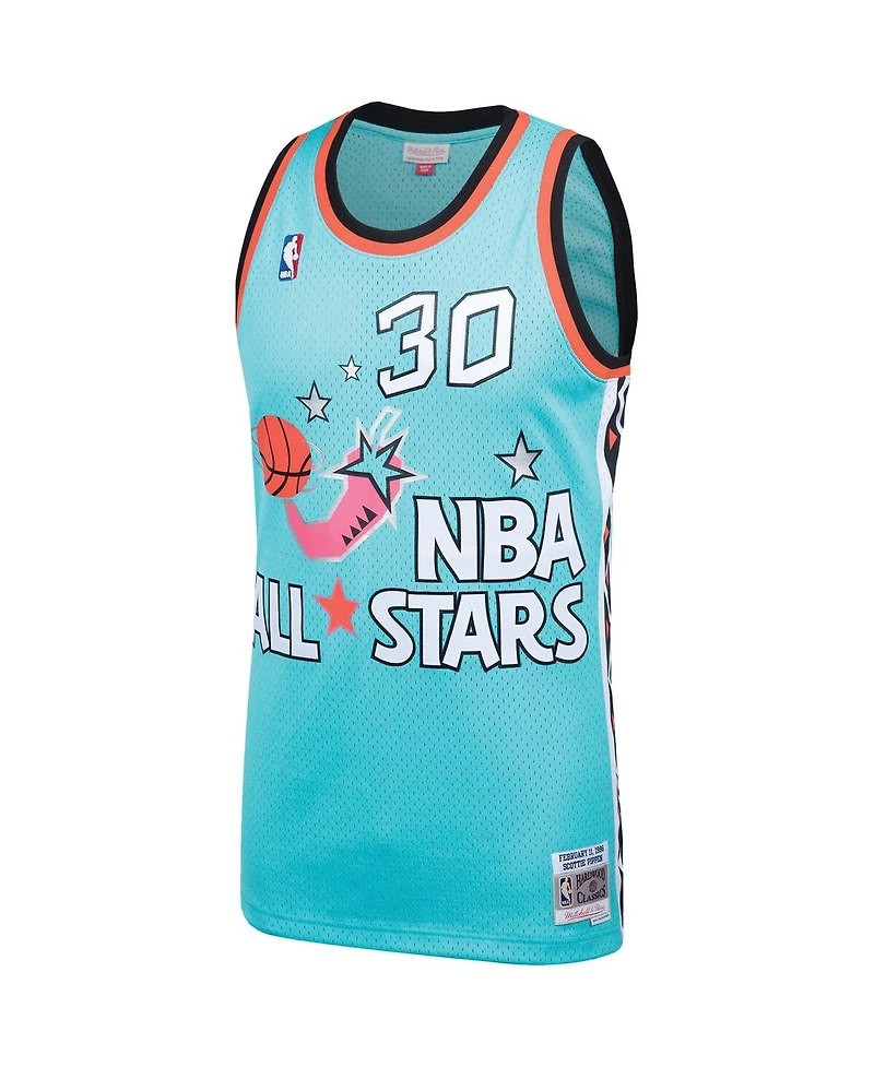 Mitchell & Ness Men's Scottie Pippen Teal Eastern Conference Hardwood Classics 1996 Nba All-Star Game Swingman Jersey