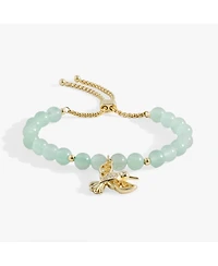 Alex and Ani Hummingbird Gemstone Bolo Bracelet