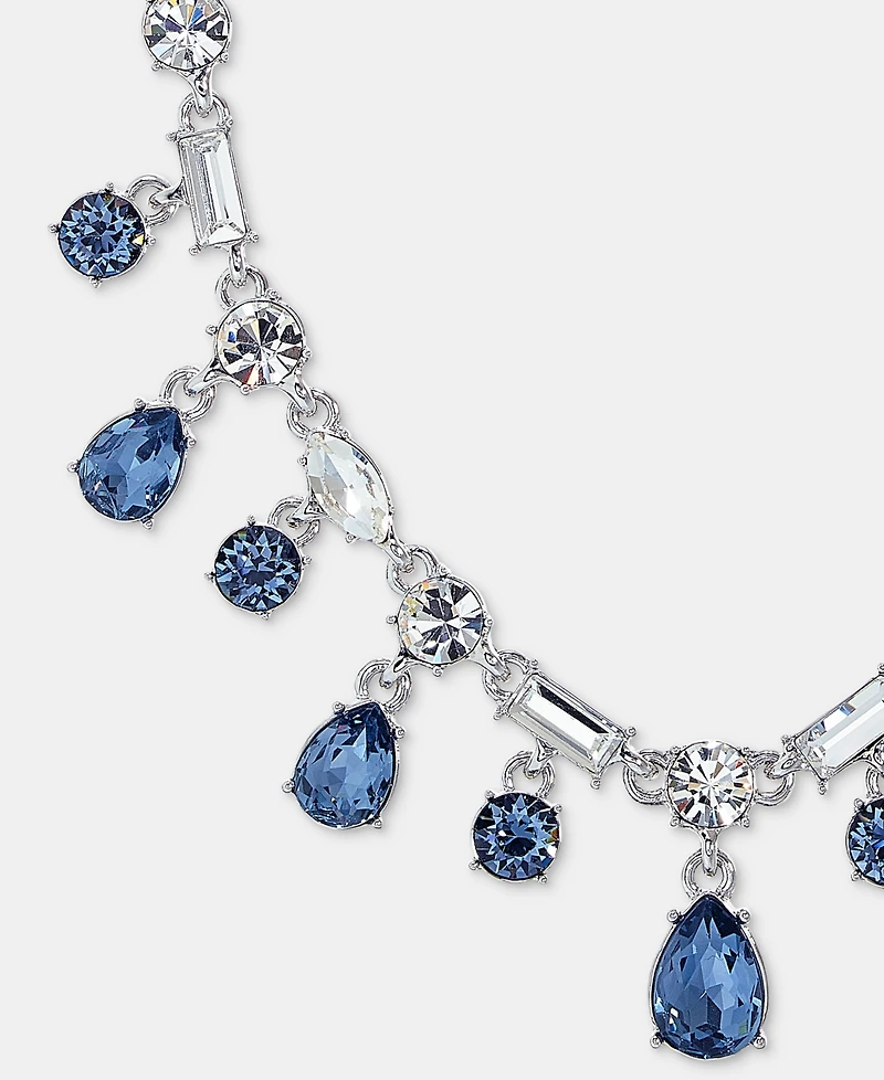 Givenchy Crystal Shaky Statement Necklace, 16" + 3" extender
