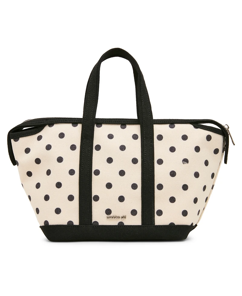 Madden Girl Brett Canvas Mini Tote Handbag