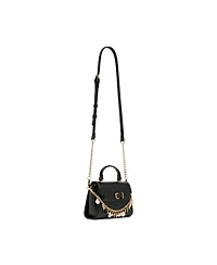 Madden Girl Shell Small Magnetic Snap Satchel Handbag