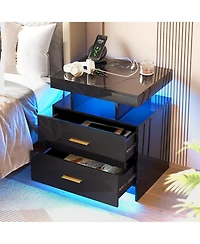 Vlsrka Ashten 2 - Drawer Nightstand