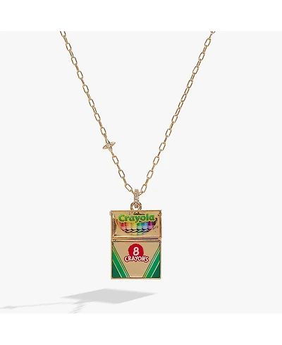 Alex and Ani Crayola 'To Teach Is To Color A Life Forever' Crayon Box Locket