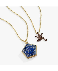 Alex and Ani Harry Potter Chocolate Frog Necklace Set of 2