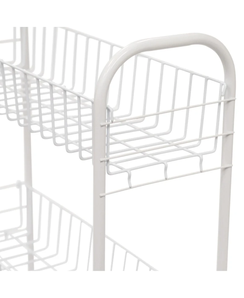Household Essentials Slimline 3-Shelf Utility Cart