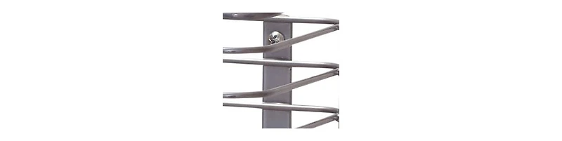 Household Essentials 2 Tier Door Mount Cabinet Organizer
