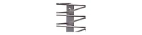 Household Essentials 2 Tier Door Mount Cabinet Organizer