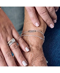 Alex and Ani Grandma Infinity Chain Double Strand Bracelet