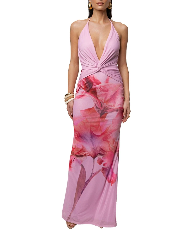 Jluxlabel Women's Coastal Bloom Maxi Dress