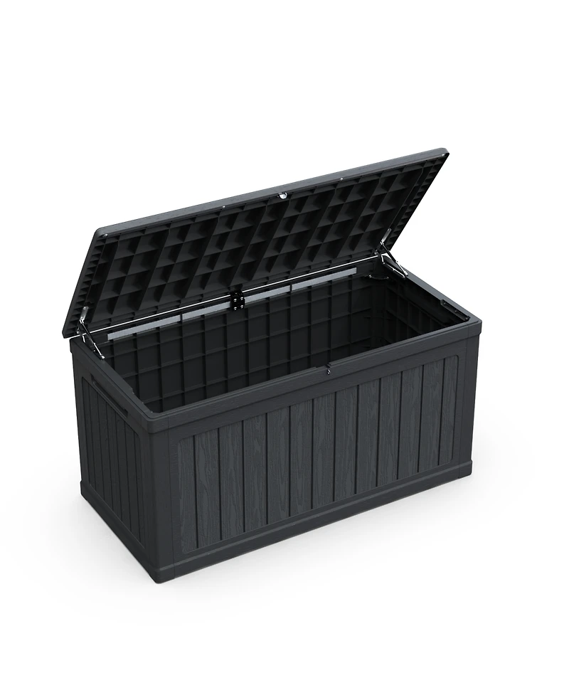 sumyeg Xxl 230 Gal Waterproof Outdoor Storage Patio Deck Box