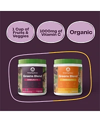 Amazing Grass Greens Blend Superfood Powder Mix with Spirulina, Chlorella, Beet Root, Enzymes and Probiotics, Original, 30 Servings