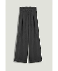 Nocturne Women's Relaxed Wide-Leg Pants