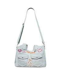 True Religion Agusto Multi Patch Soft Tote
