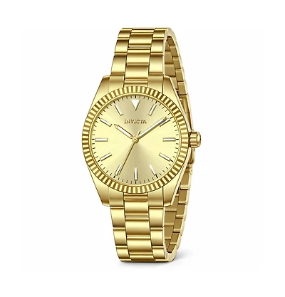 Invicta Men's 69245 Celestial Quartz PC21S Gold Dial Watch