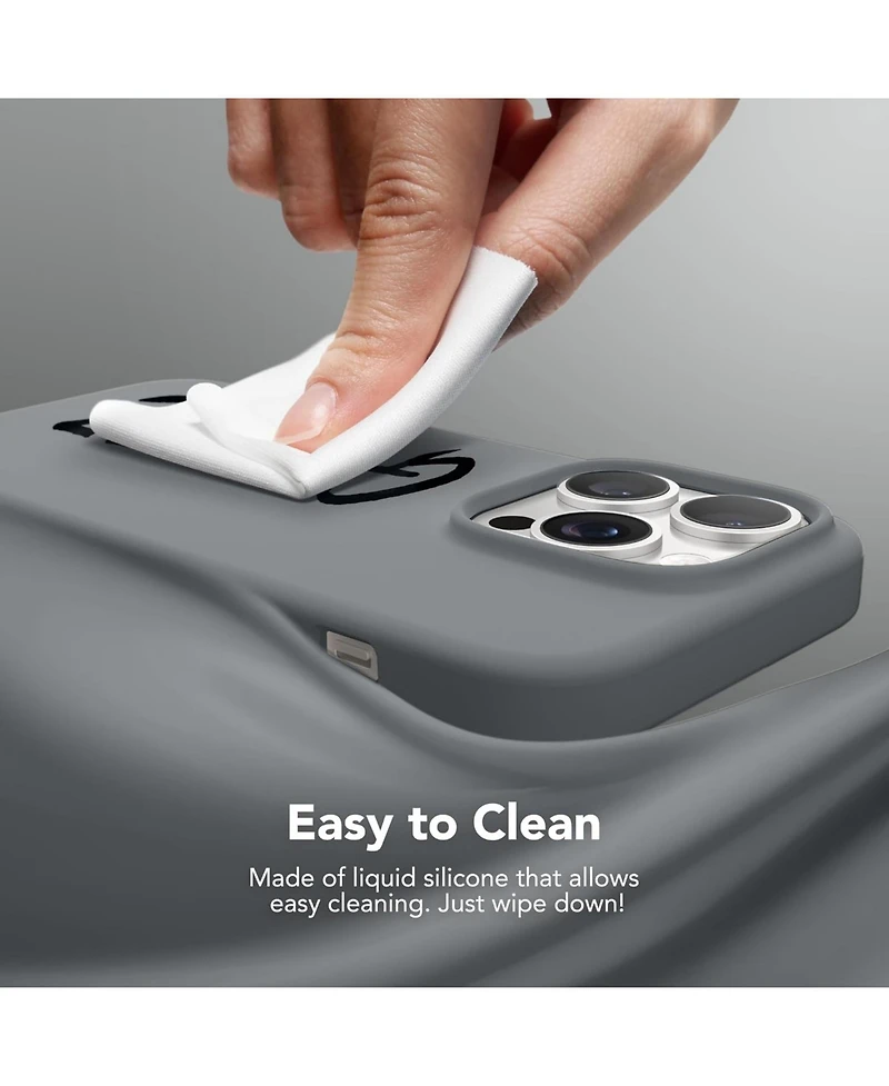 Gonez Magnetic for iPhone 13 Pro Max Case, Compatible with MagSafe, Silicone Shockproof Anti-Scratch Protective Phone Case