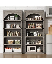 gaomon 68.7" Tall Bookshelf, 5-Tier Floor Standing Bookcase