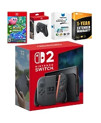 Nintendo Switch 2 Console with Kirby the Forgotten Land, Pro Controller