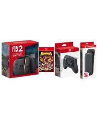 Nintendo Switch 2 Console with Donkey Kong Bananza, Pro Controller and Protective Case Bundle