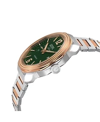 Gevril Men's Roosevelt Swiss Automatic Two tone Iprg/Ss Bracelet Watch