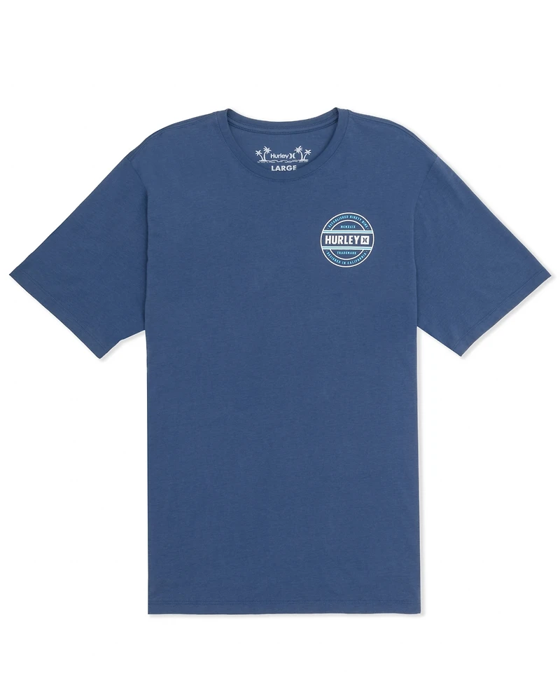 Hurley Men's Classic Crewneck Short-Sleeve T-Shirt