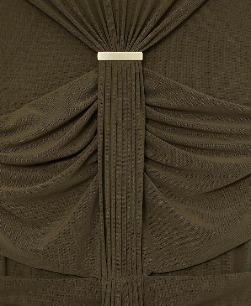 Reiss Women's Ruched Sleeveless Maxi Dress