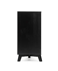 Max and Lily Solid Wood Scandinavian 6 Drawer Dresser