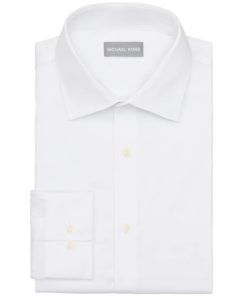 Michael Kors Men's Regular-Fit Ultra Wrinkle Free Stretch Dress Shirt
