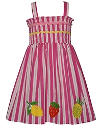 Bonnie Jean Toddler Girls' 2T-6X Fruit Applique Dress