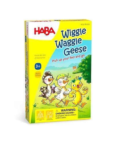 Haba Wiggle Waggle Geese Cooperative Movement Game for Ages 3+