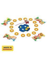 Haba Little Duck Board Games for Toddlers, My Very First Games for Kids 2 and Up, Preschool Learning Activities for Family Play