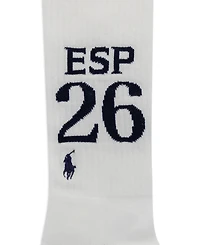 Polo Ralph Lauren Men's Embroidered Country Espana Crew Socks