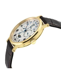 GV2 by Gevril Men's Maestro Swiss Quartz Italian Leather Strap Watch