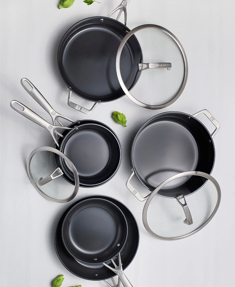 Zwilling Motion Hard-Anodized Aluminum 10-Pc. Cookware Set