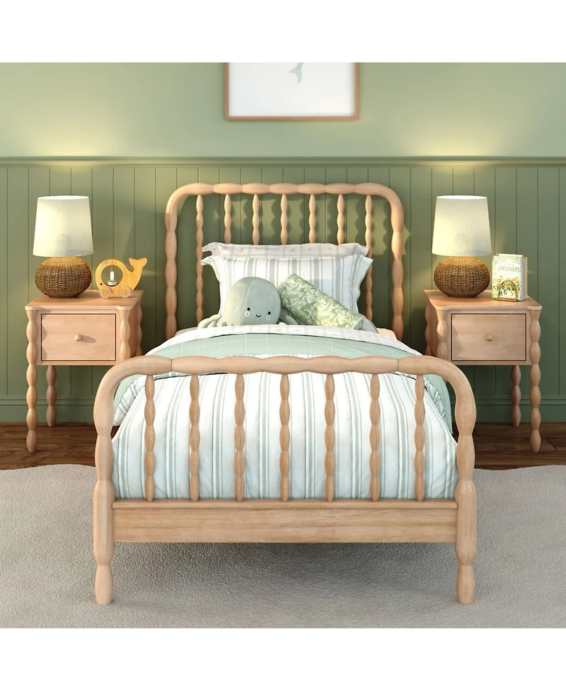 Max and Lily Jenny Lind 1 Drawer Nightstand