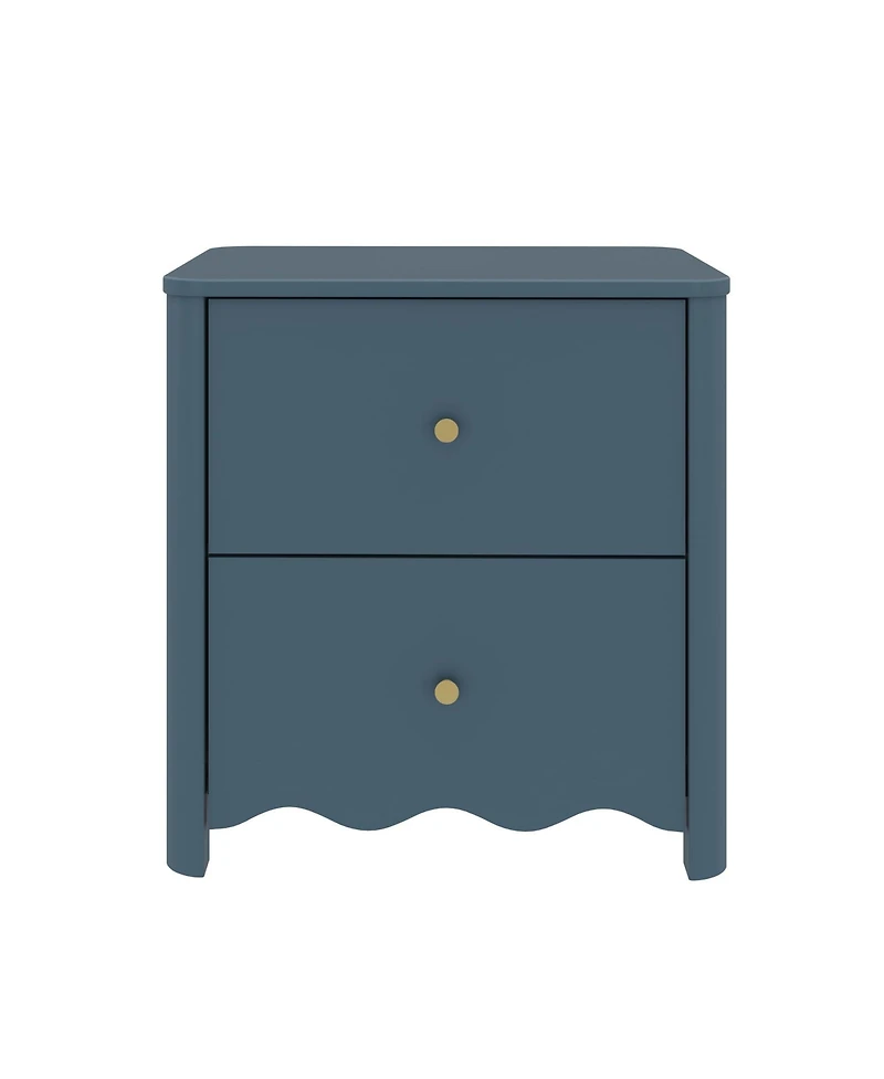 Max & Lily Sutton 2 Drawer Nightstand