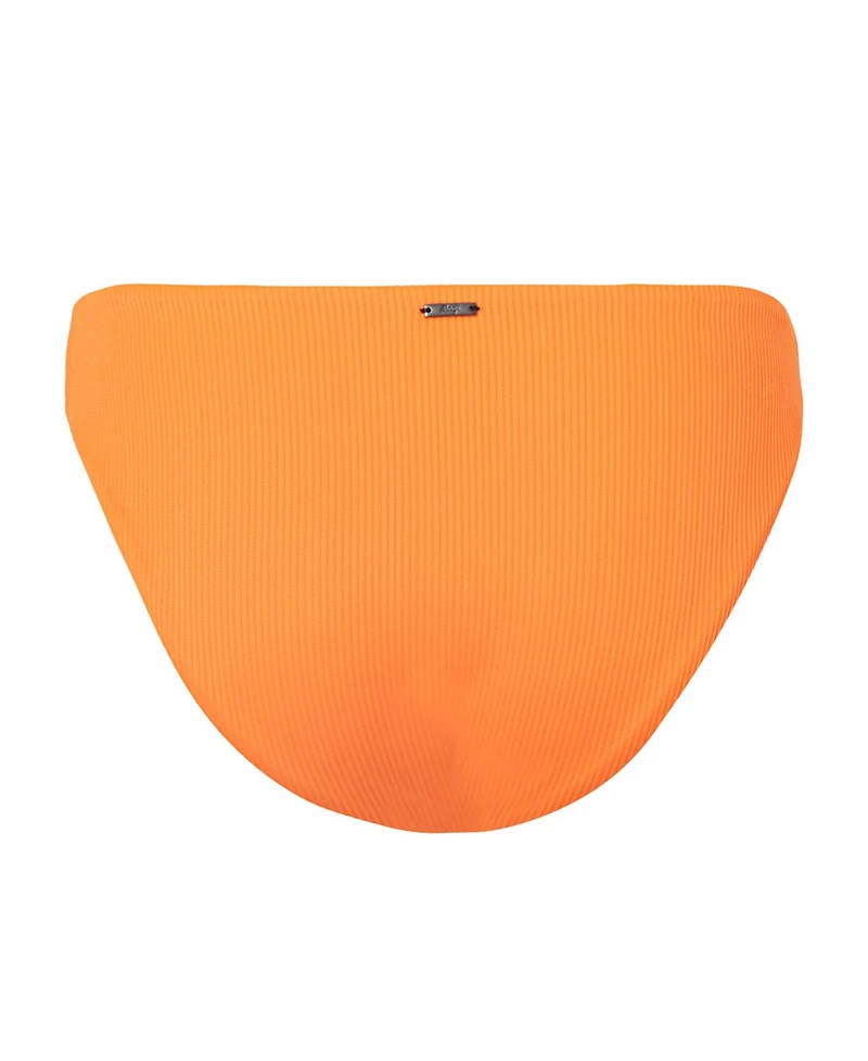 Maaji Women's Neon Orange Flirt Bikini Bottom