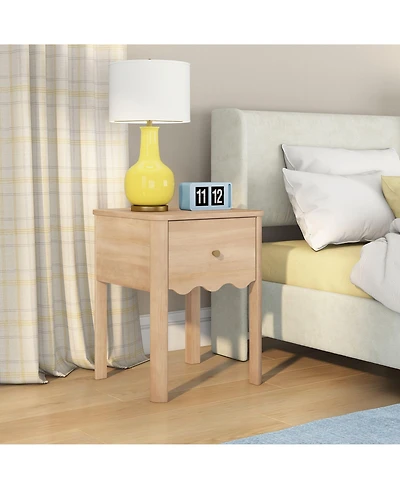 Max And Lilly Sutton 1 Drawer Nightstand Meadow
