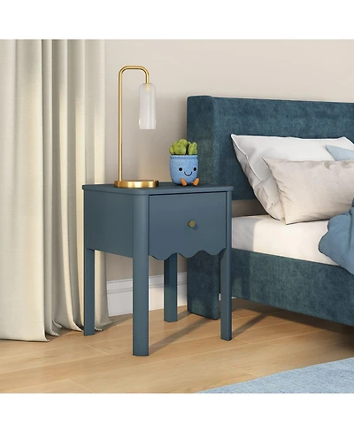 Max And Lilly Sutton 1 Drawer Nightstand Meadow