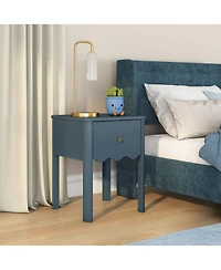 Max And Lilly Sutton 1 Drawer Nightstand Meadow