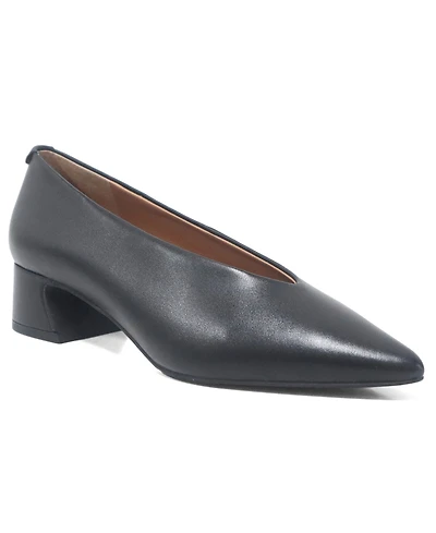 Gentle Souls Women's Galleria Pointed Toe Block Heel Pumps