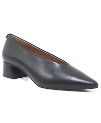 Gentle Souls Women's Galleria Pointed Toe Block Heel Pumps