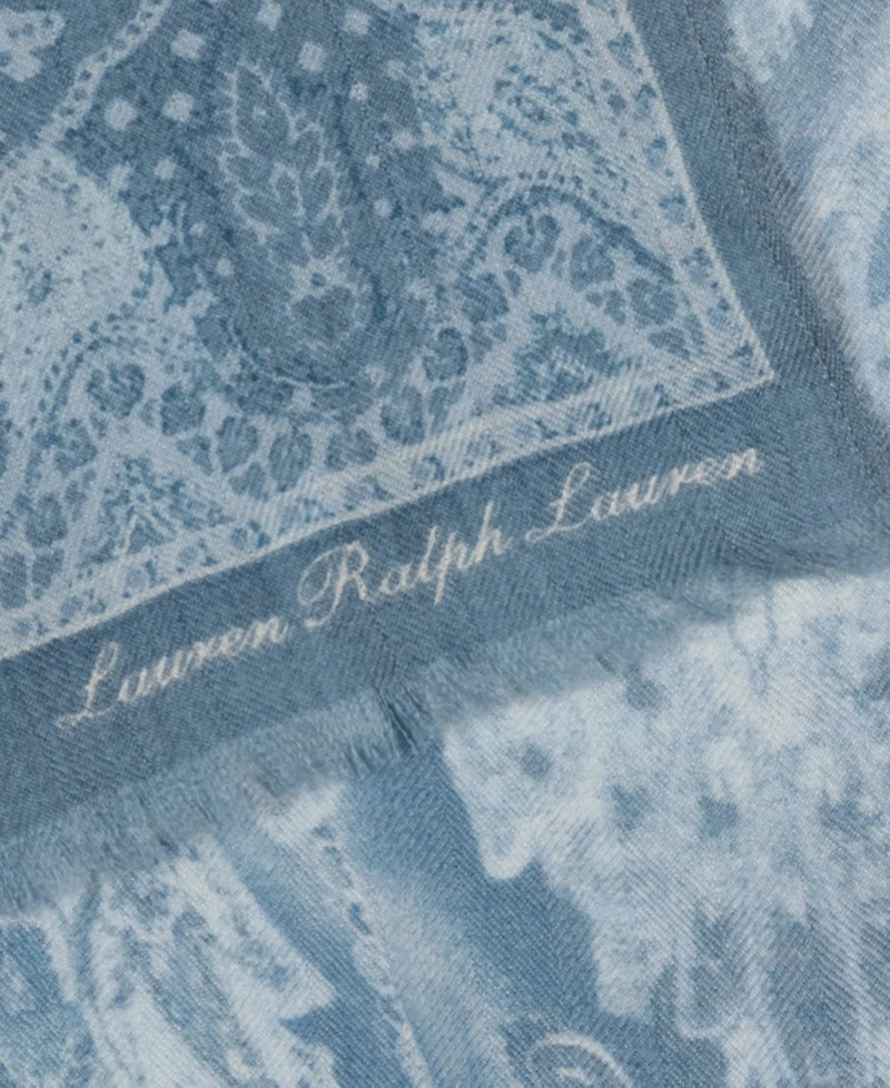 Lauren Ralph Lauren Paisley Oversized Oblong Scarf