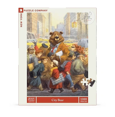 New York Puzzle Company City Bear 1000 Piece Puzzle