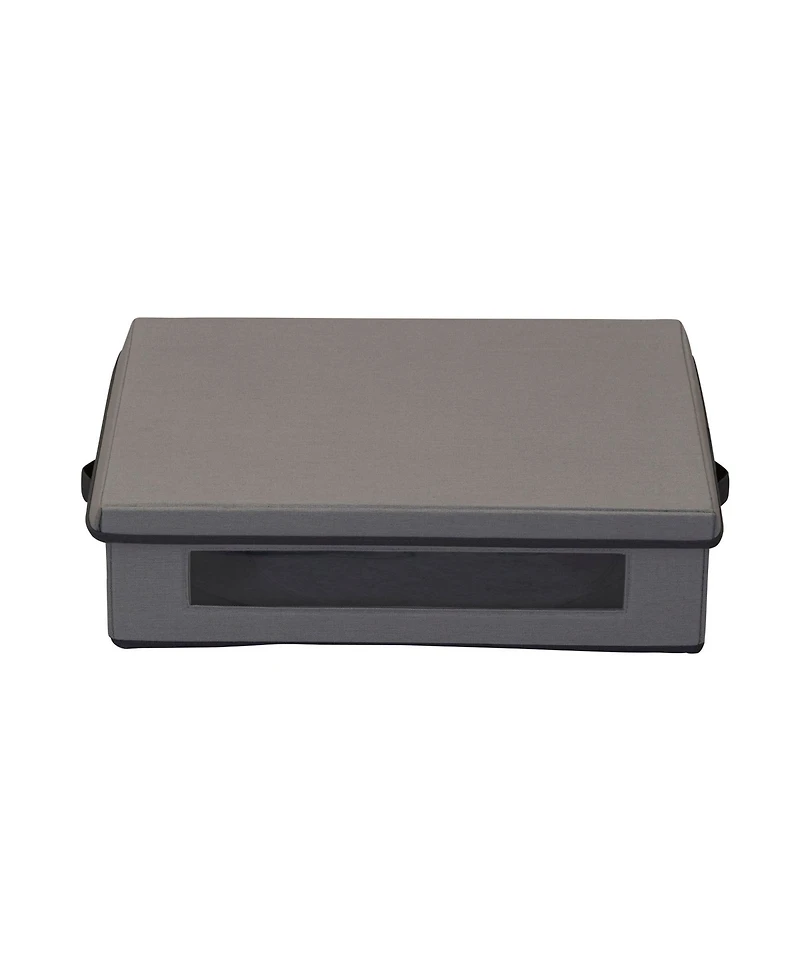 Household Essentials Platter Storage Chest, Gray