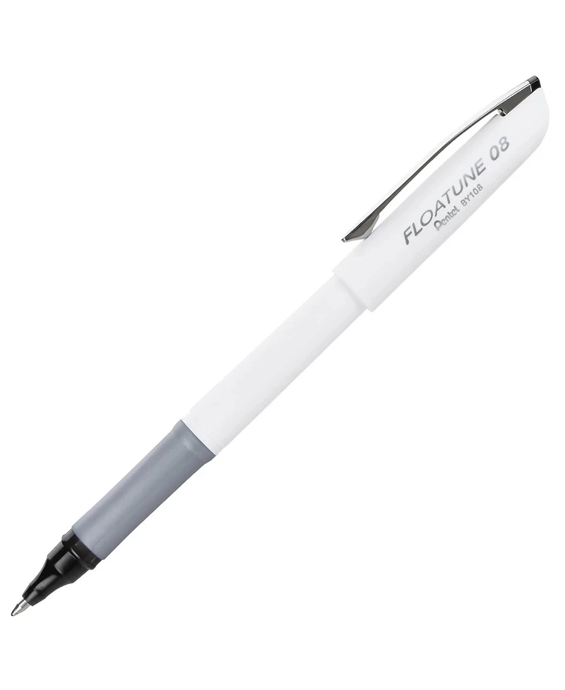 Pentel Floatune Rollerball Pens, 0.8mm, Capped Ink 8-Packs