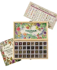 Uncommon Goods Edible Flower Seed Bank and Almanac Gift Set