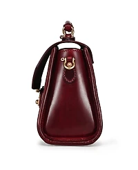 Old Trend Laurel Small Leather Satchel Handbag