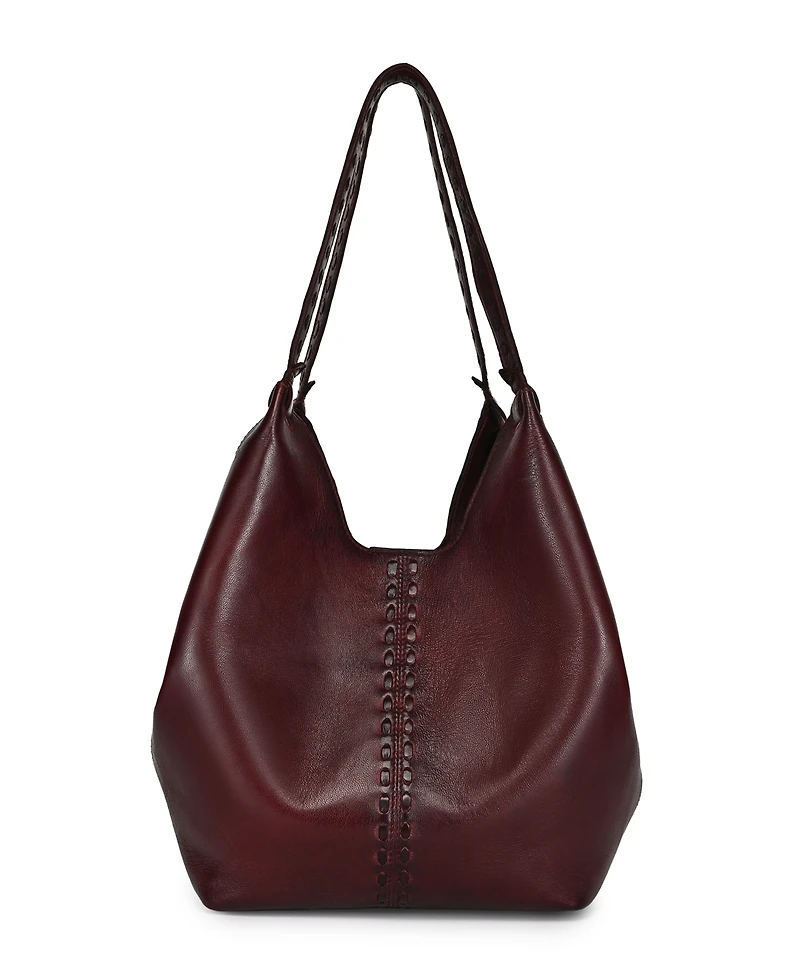 Old Trend Wisteria Small Handwoven Tote Handbag