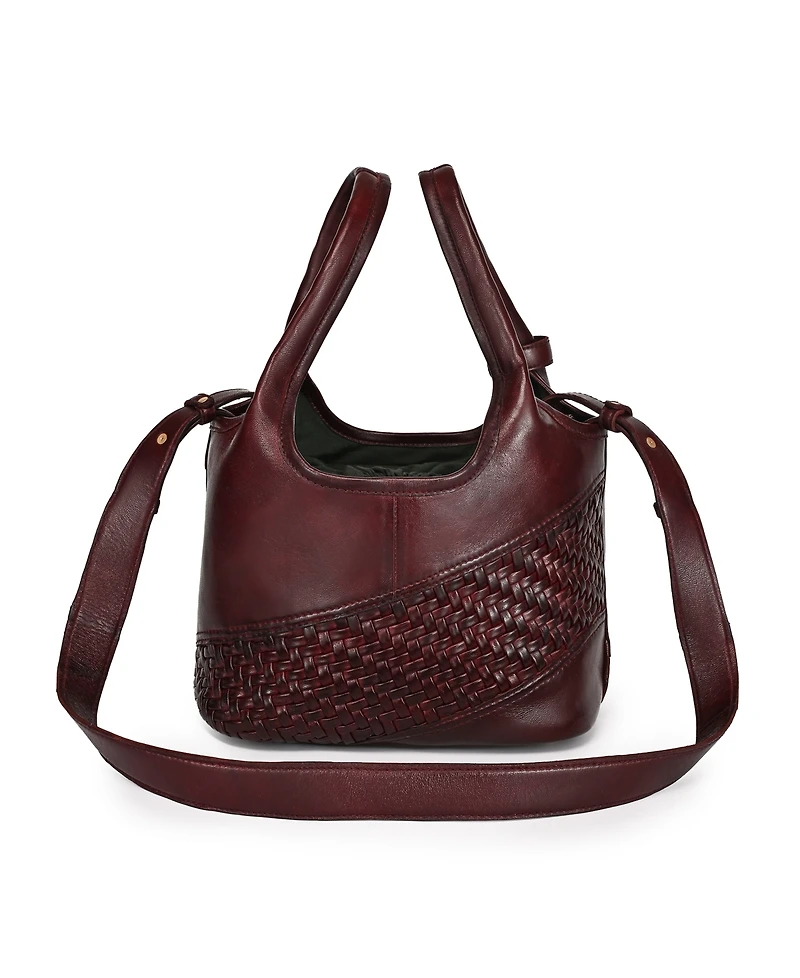 Old Trend Lily Small Handwoven Tote Handbag